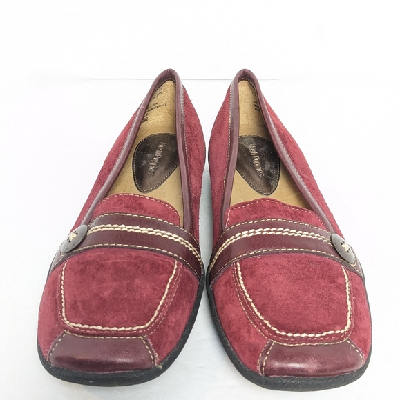 Hush puppies leather and suede loafers - Picture 6 of 16